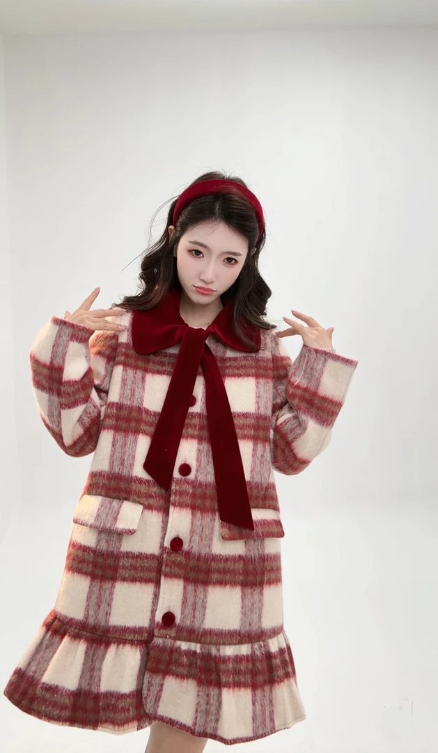 WY【爱神降临羽绒外套】原创设计师女装90白鸭绒法式复古日常可穿