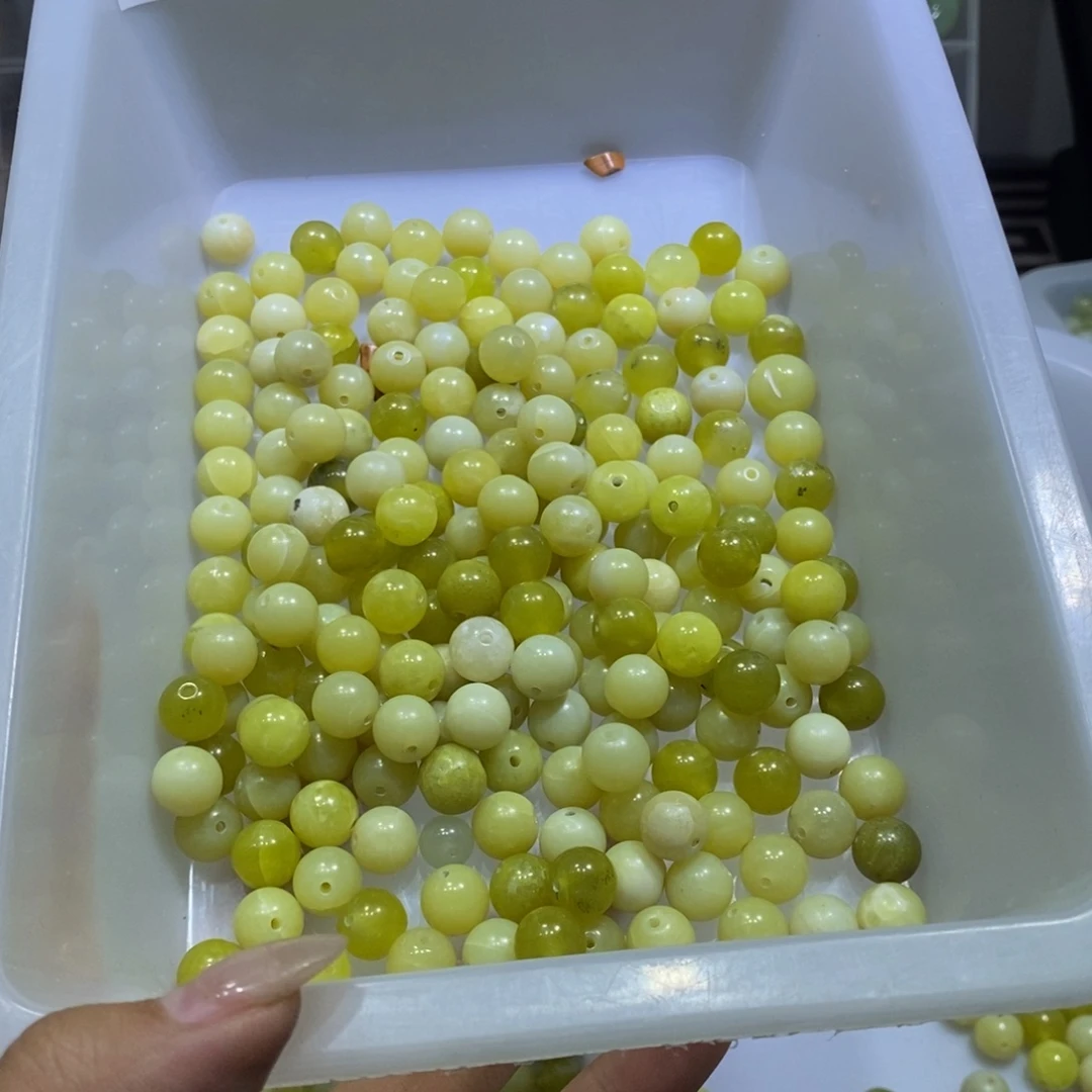 合金蛇纹石玉颈饰195