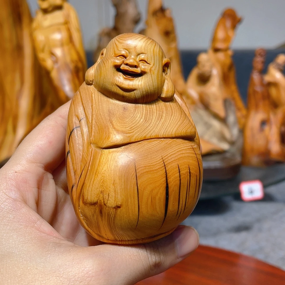 柏木崖柏木手把件摆件