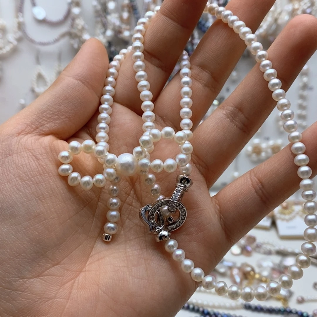 颈饰未镶嵌淡水珍珠