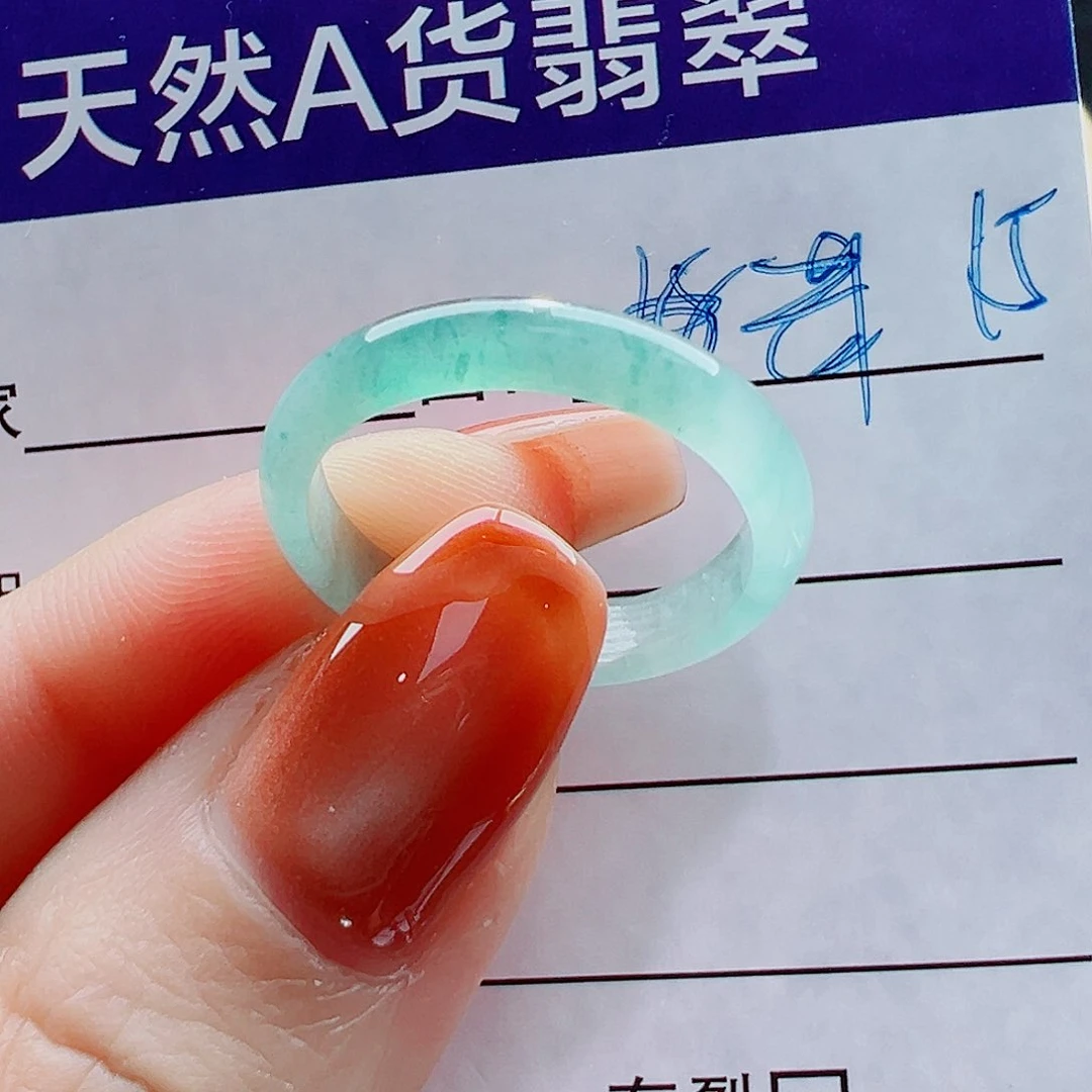 未镶嵌戒指翡翠惊****技戒圈