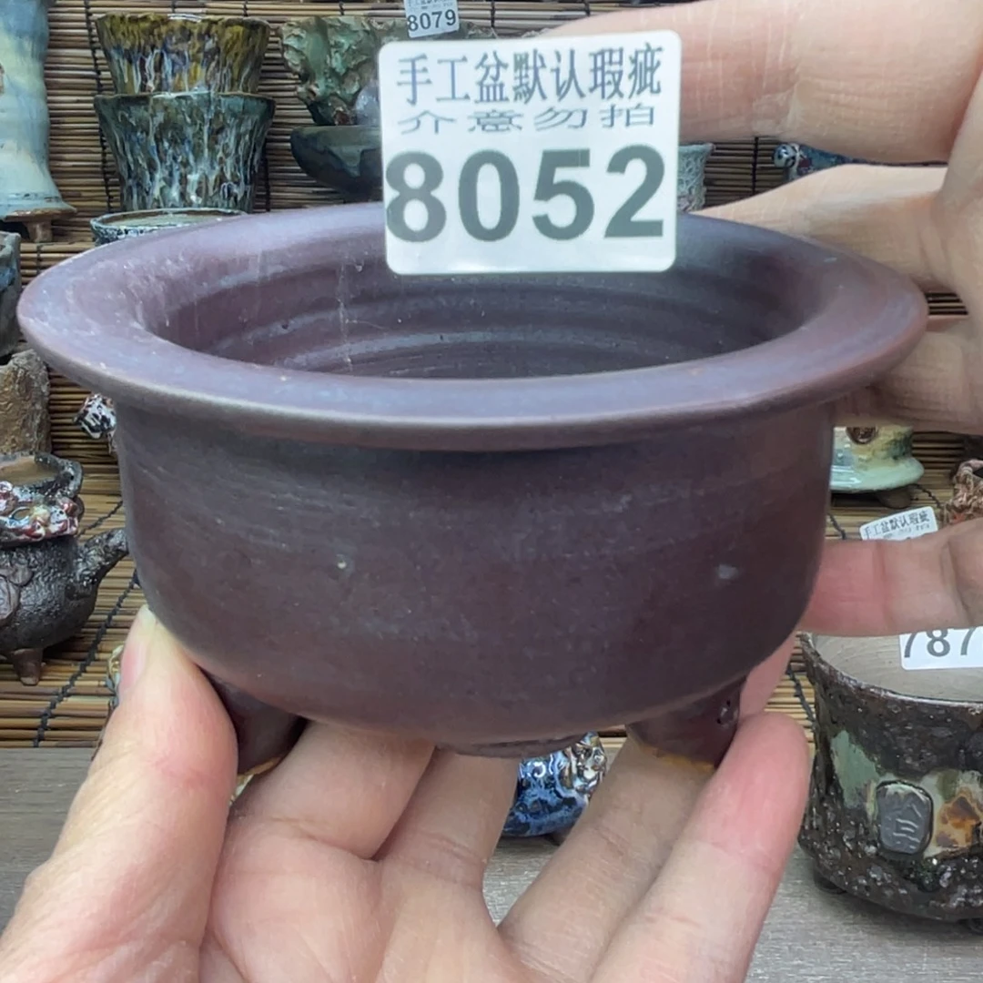 手工花盆默认瑕疵完美者勿拍