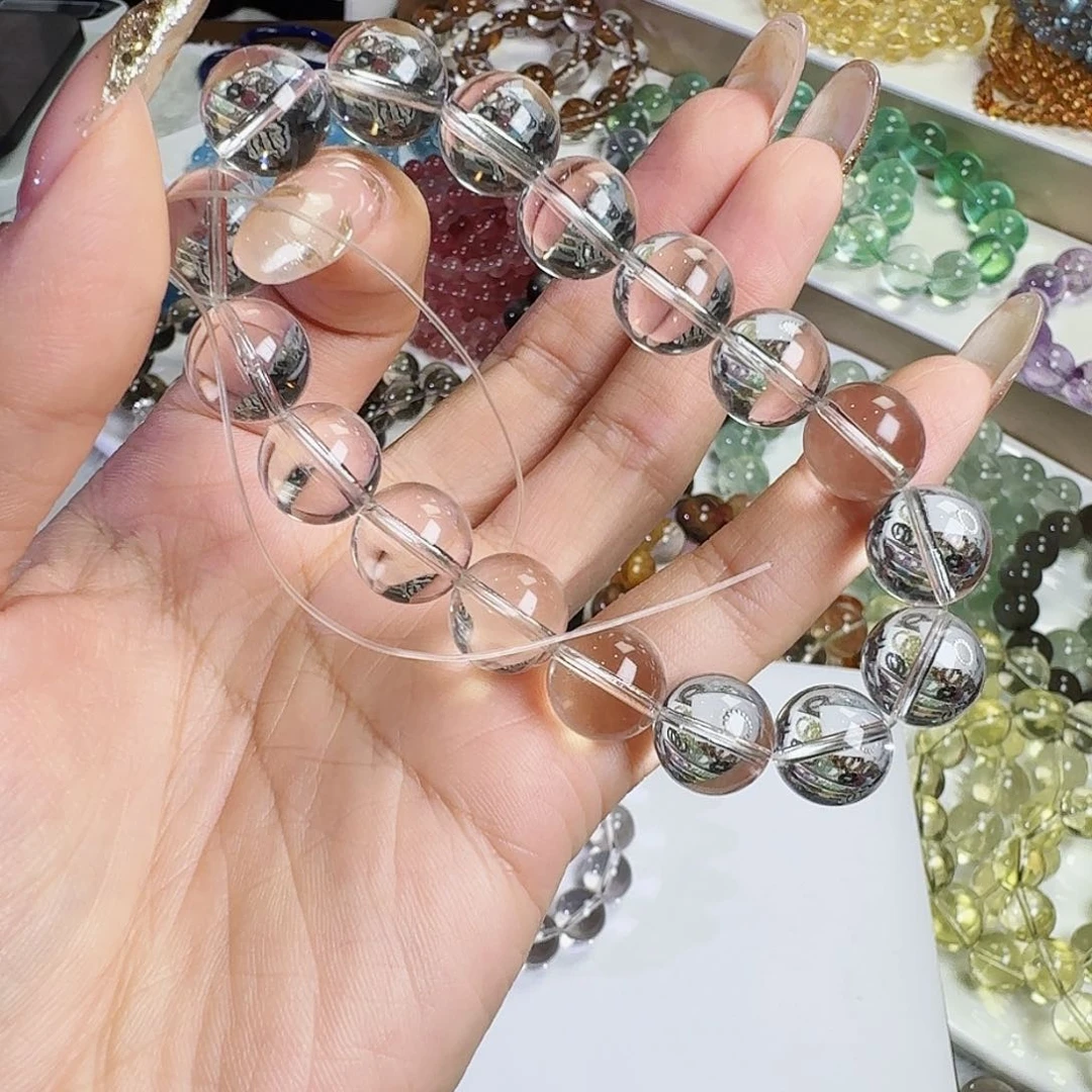 水晶手链未镶嵌l*l白水晶12