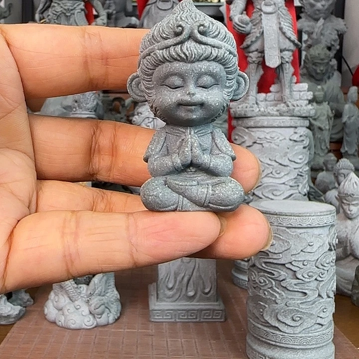 石材青砂石小悟空