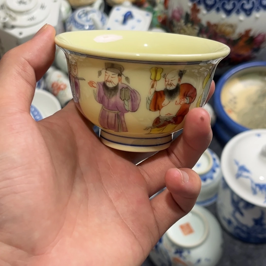 摆件景德镇陶瓷杯子