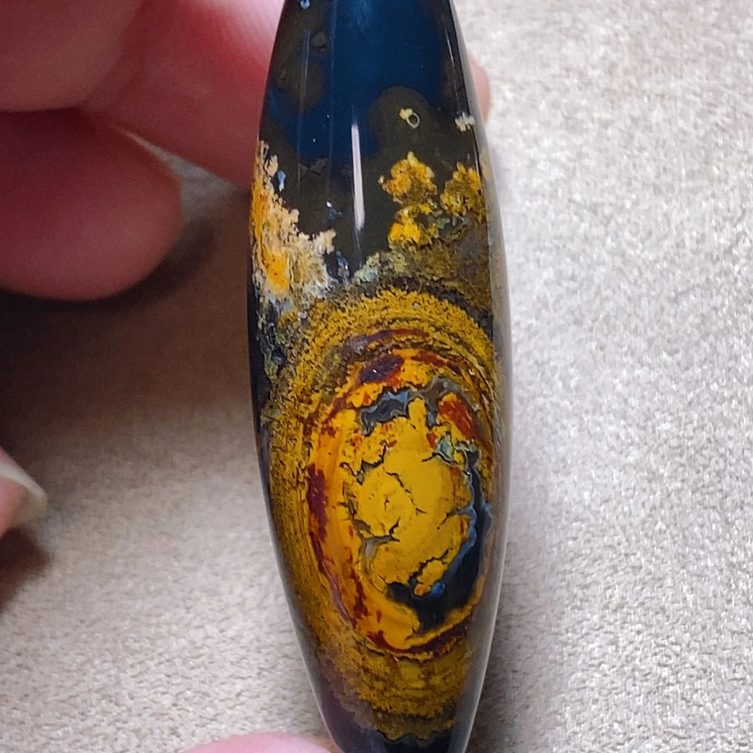 未镶嵌颈饰玛瑙/玉髓放**刀