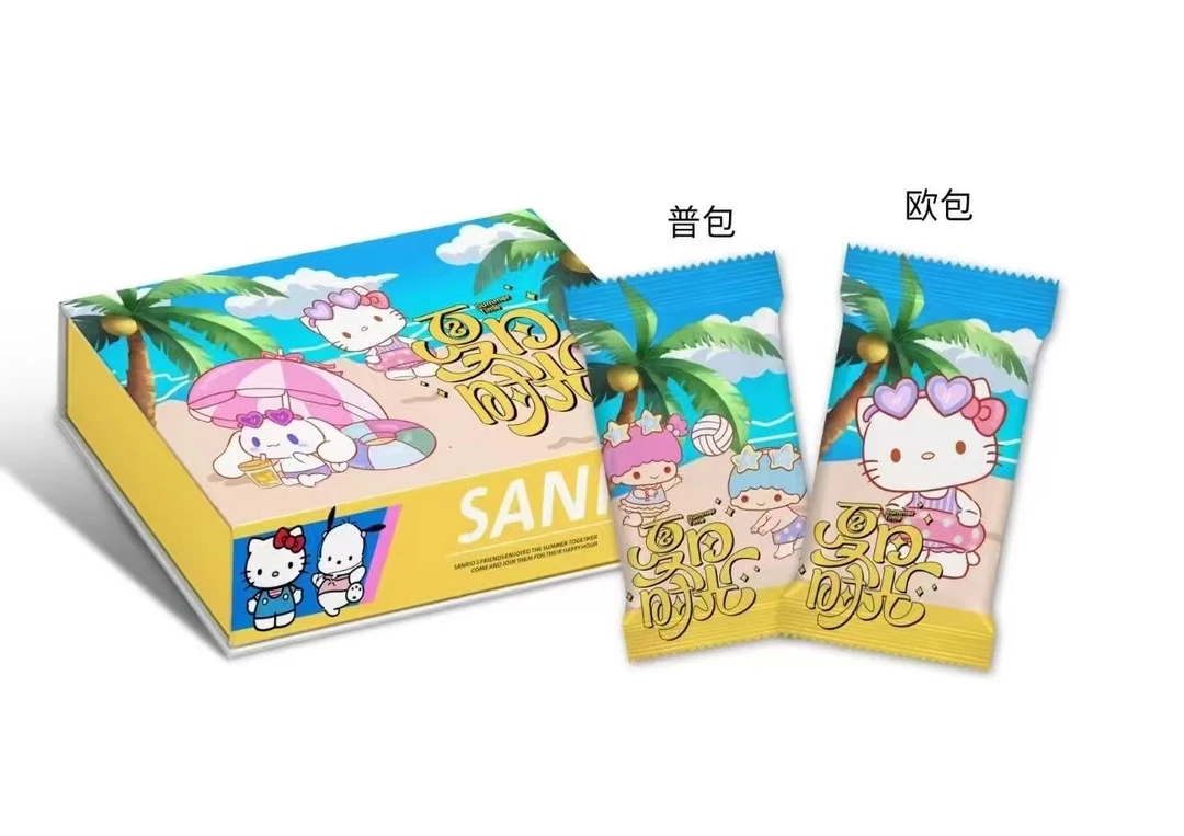 【吃吃】乖鱼文创-三丽鸥-第二弹-国产二创收藏卡牌盲盒（代拆）