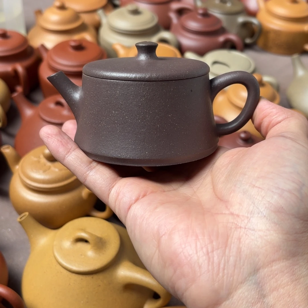 天***心紫砂茶壶半手工福利