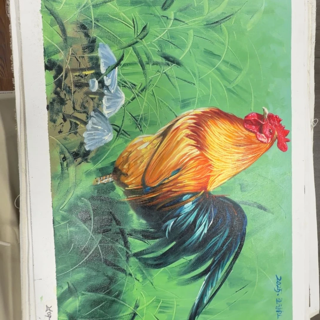 油画加油加油努力加油努力加油努力