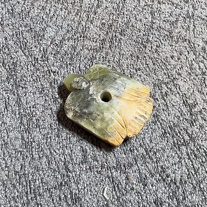 岫岩河磨玉（透闪石质玉）未镶嵌挂件