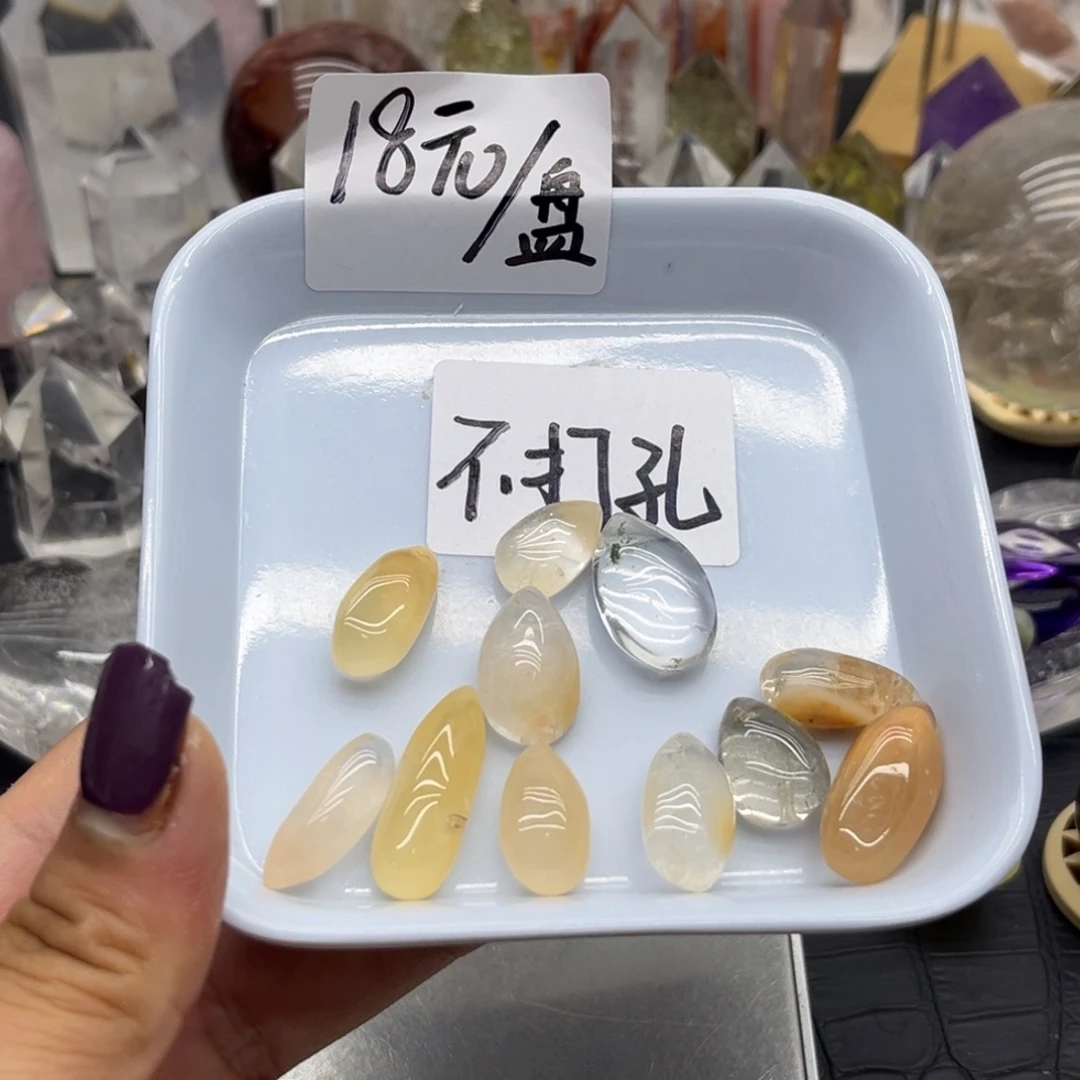 抖***男未镶嵌珠宝半成品水晶32
