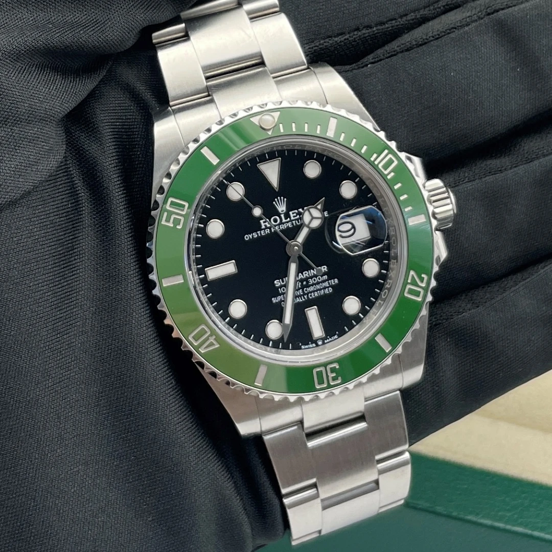 99新 Rolex/劳力士 24年全套/潜航者126610绿水鬼/四代绿/41表径