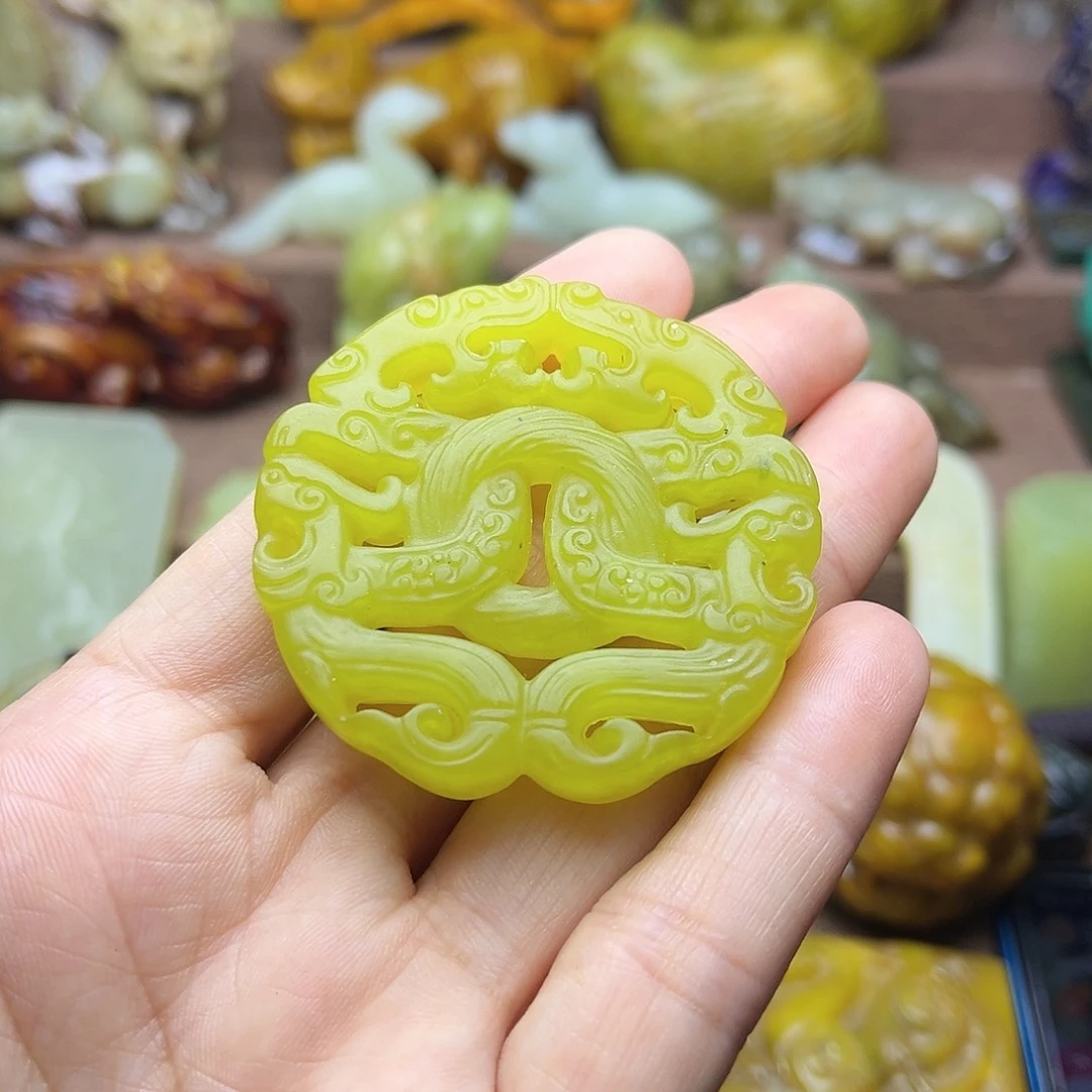 白玉菩提吊坠112。。