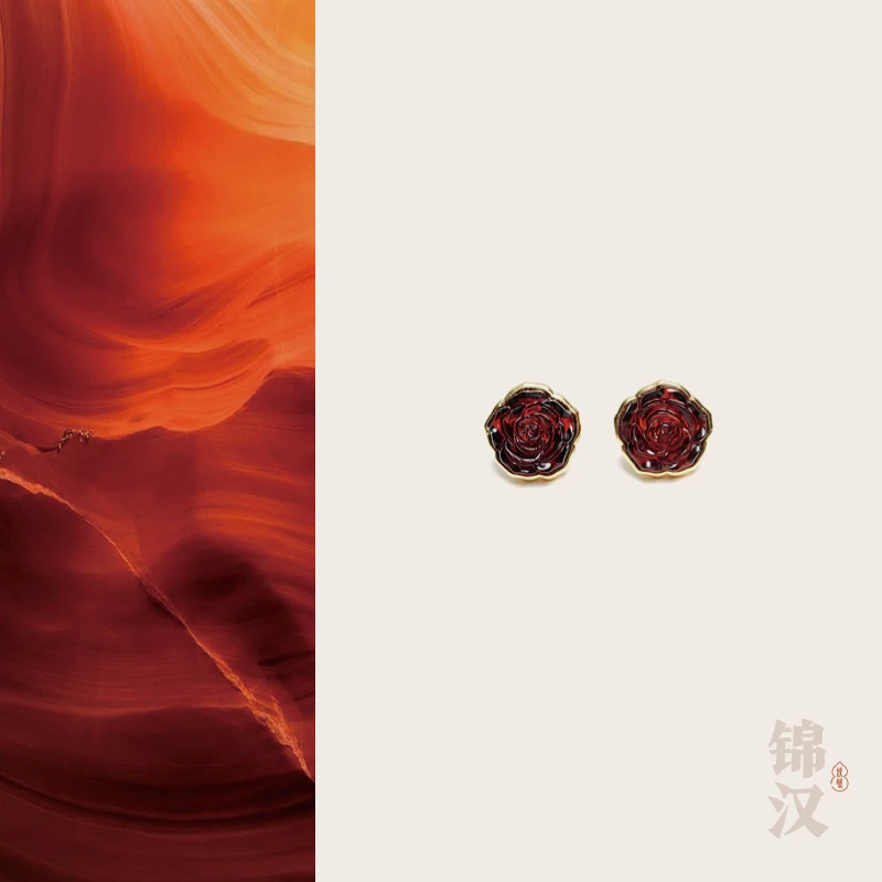 「花开烂漫」锦汉美学珠宝 琥珀/S925银 25476