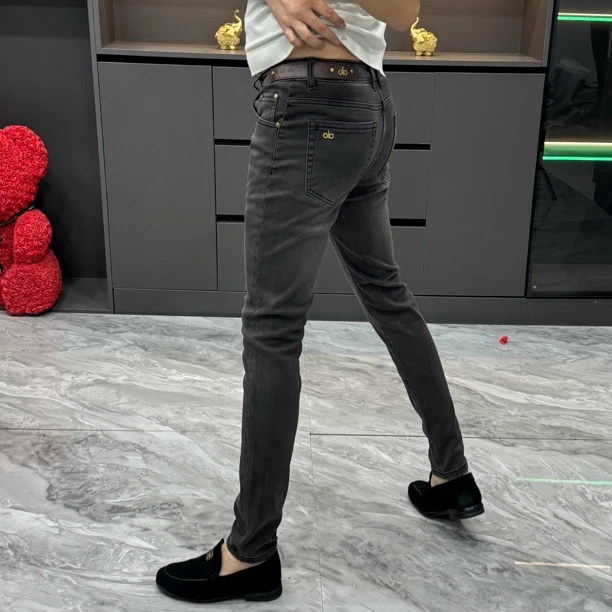 3331-秋季高品质时尚欧货修身小脚牛仔裤