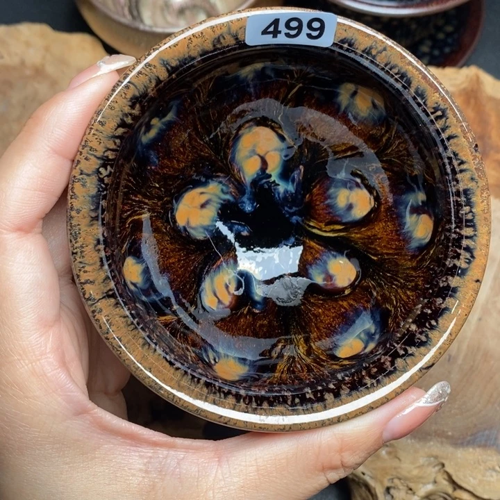 茶盏建窑建盏主人杯499