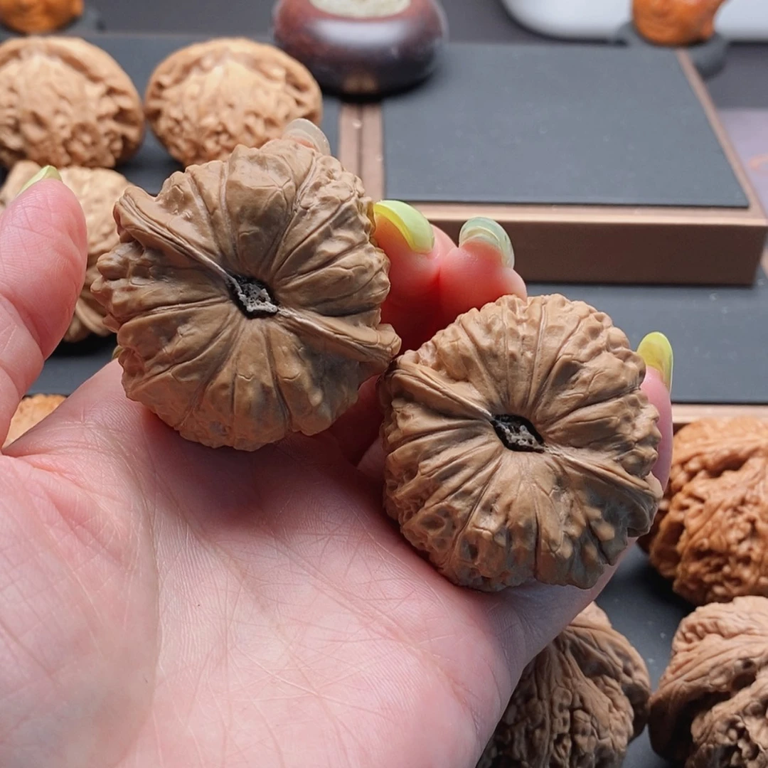 【闪购商品】文玩核桃把件南瓜45