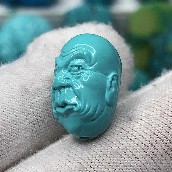 未镶嵌绿松石天然原矿 带武汉地大证书