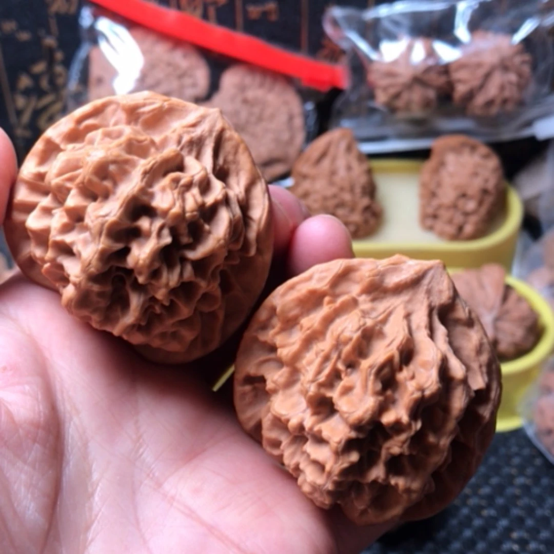 【闪购商品】摆件核桃帝王狮子头