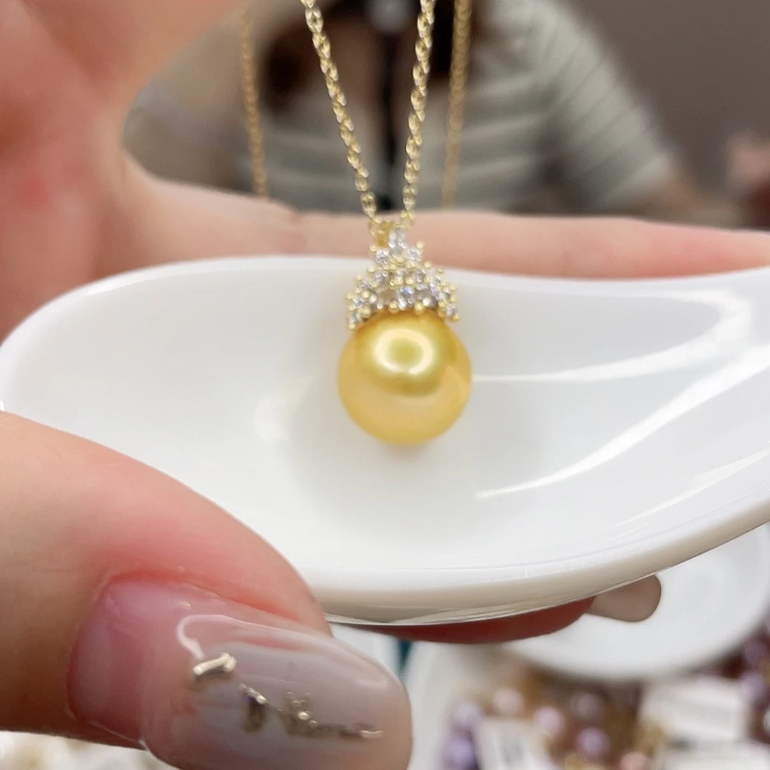 淡水珍珠未镶嵌吊坠(赠链)