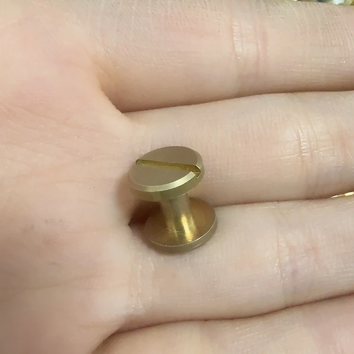 黄铜工字钉0.7高100个