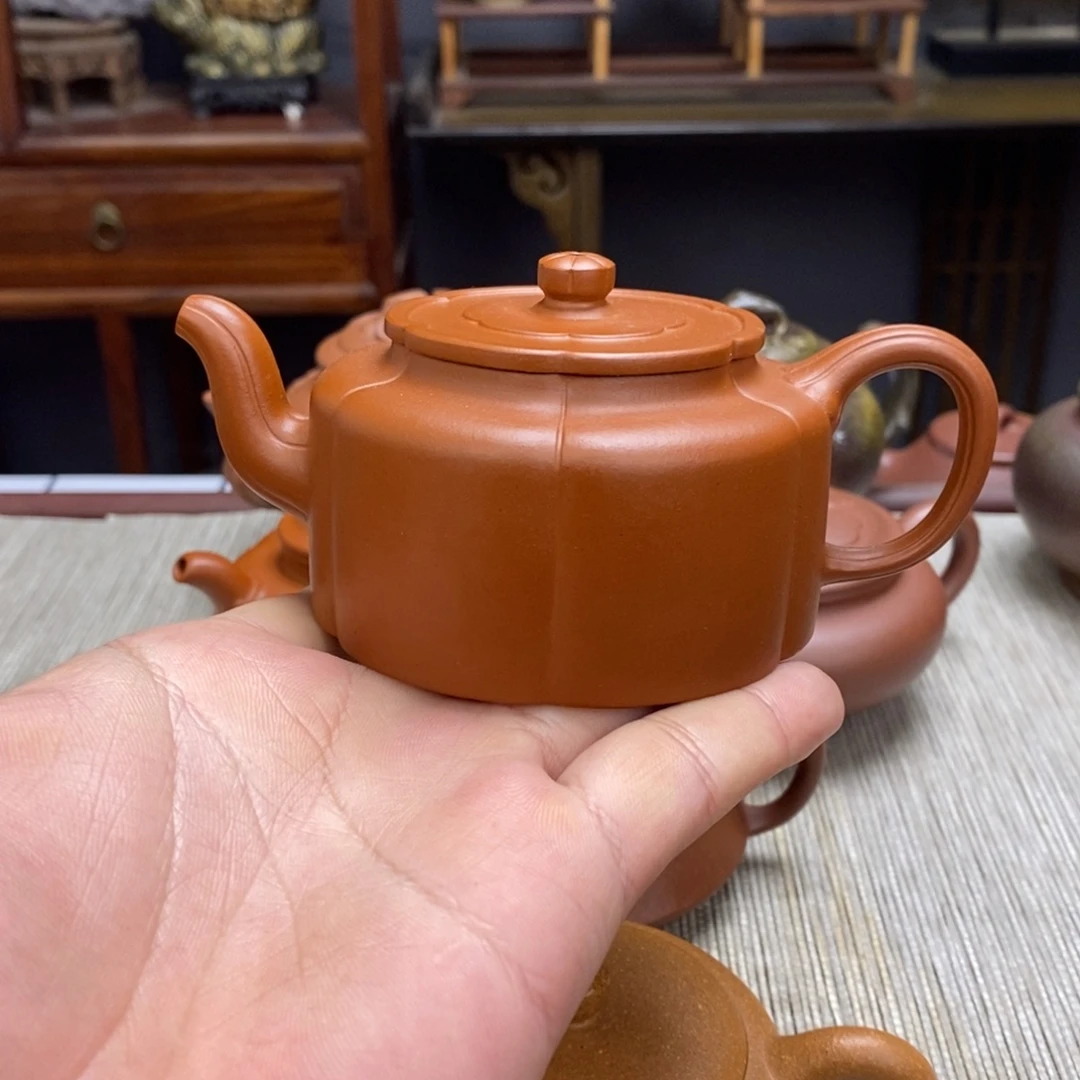 朱泥茶壶容量180毫升