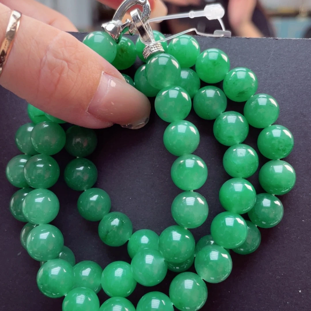 劈***头颈饰未镶嵌石英质玉9-10