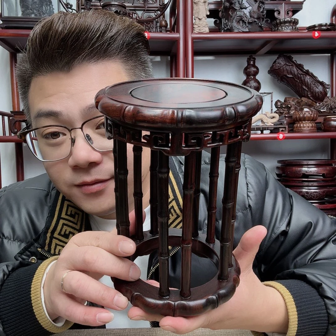 微凹黄檀工艺品底座