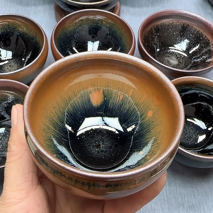 茶盏爱**年印春堂柴烧建盏