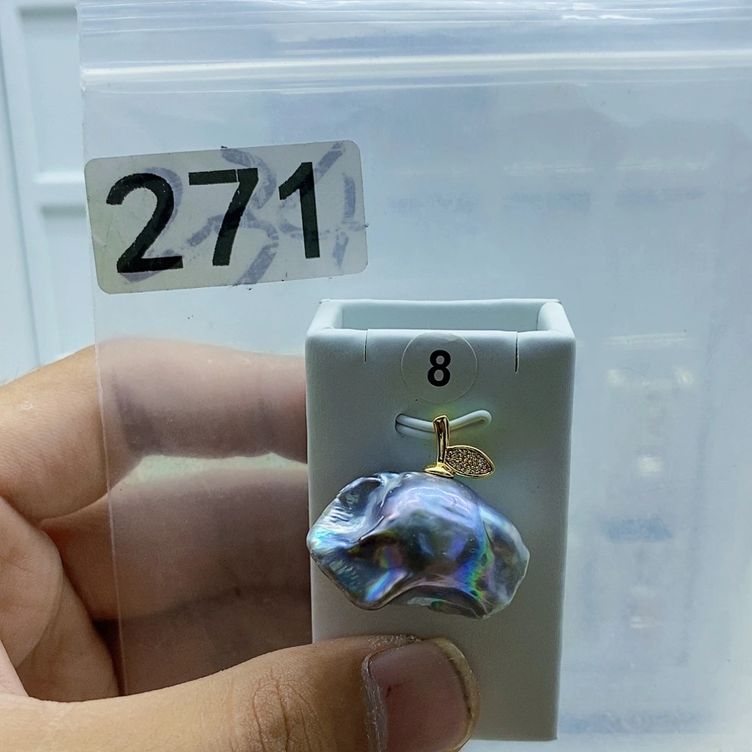 颈饰合金淡水珍珠