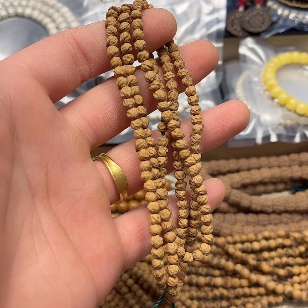 手串/手链菩提34-精品鬼脸红芽口4m左右