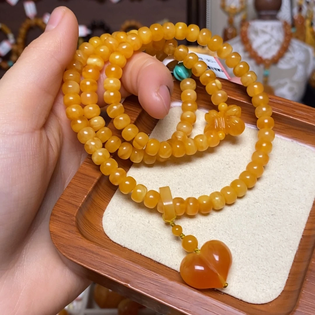 【闪购商品】手链蜜蜡未镶嵌手串