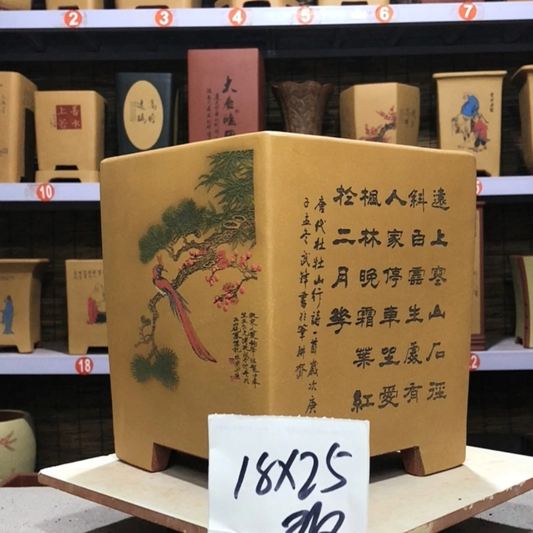 【闪购商品】紫砂花盆用****6手工制作