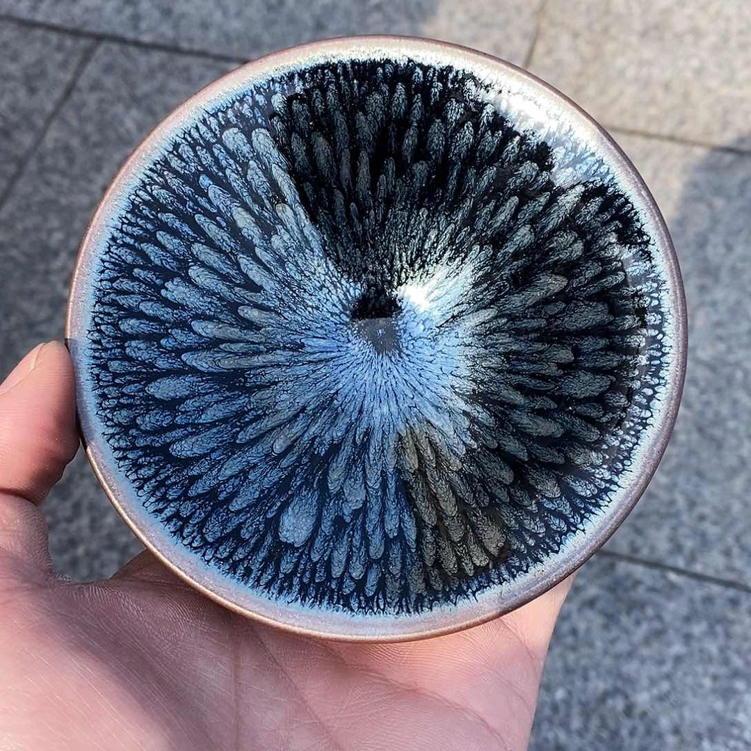 茶盏顺*建盏百花一个