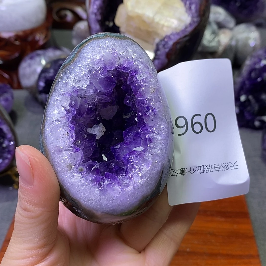 紫晶珠宝半成品未镶嵌