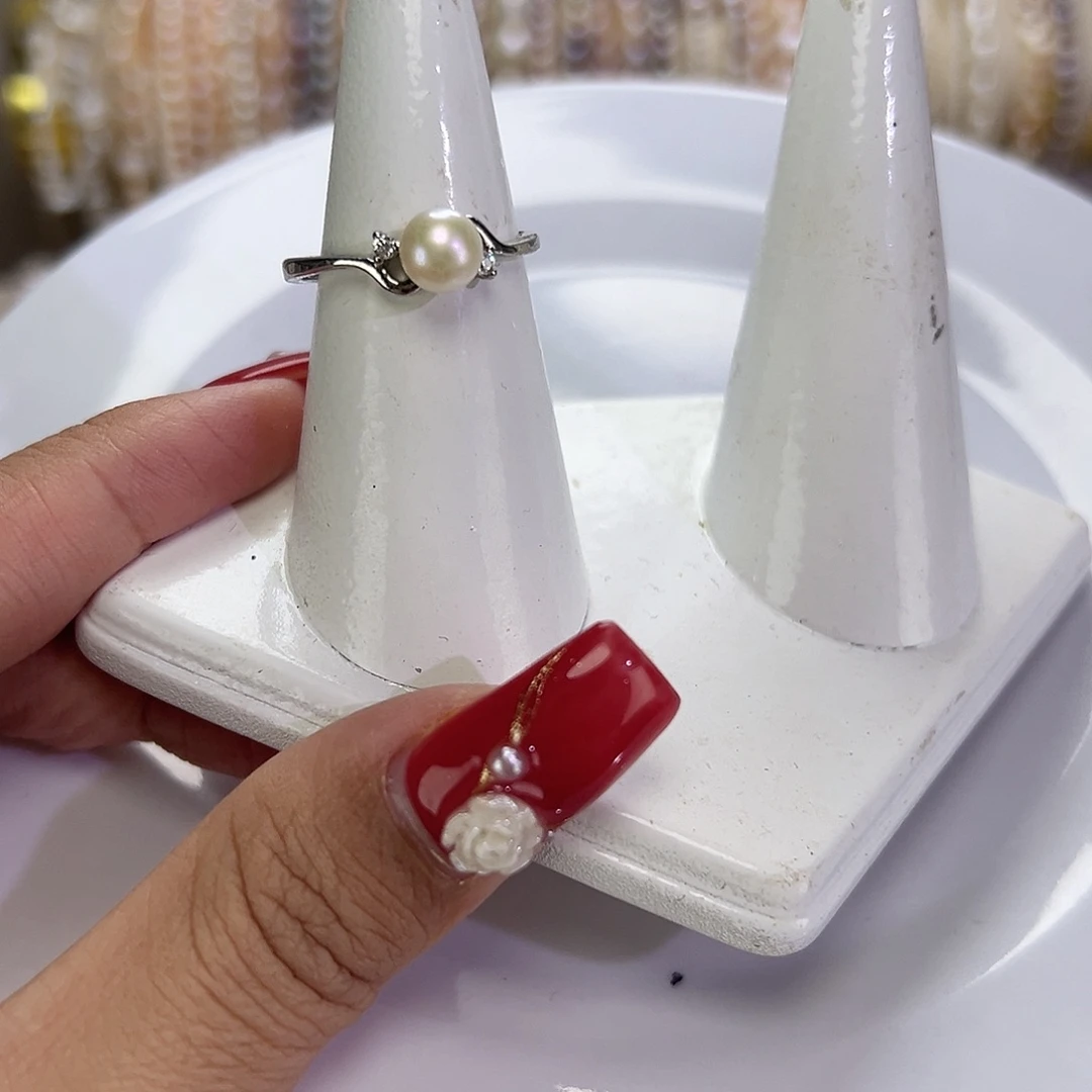 淡水珍珠钛钢手绳