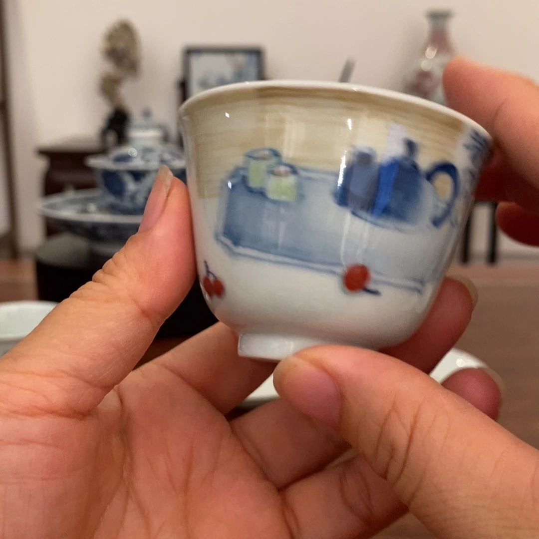 不***长景德镇艺术清供单杯
