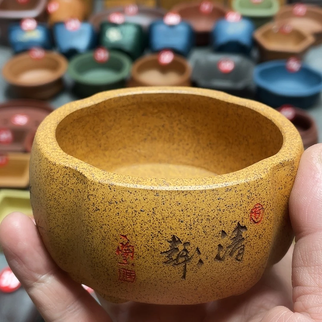 紫砂小盆8*3.5cmmmm