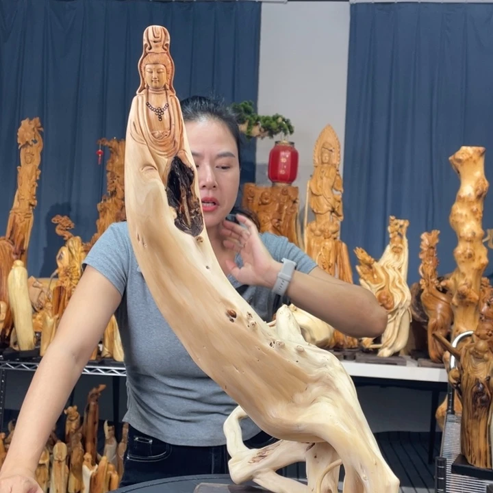 柏木（崖柏）随型摆件