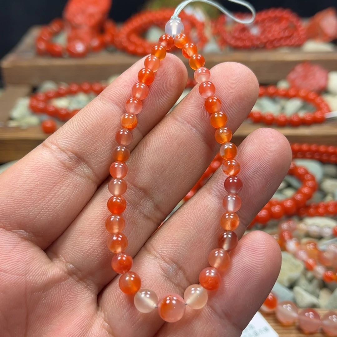 篮***皮南红玛瑙未镶嵌手机挂