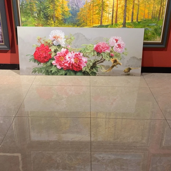 長***行油画原创油画作品