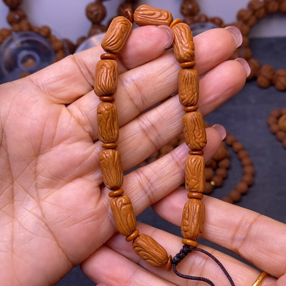 秦岭龙纹桃核12颗