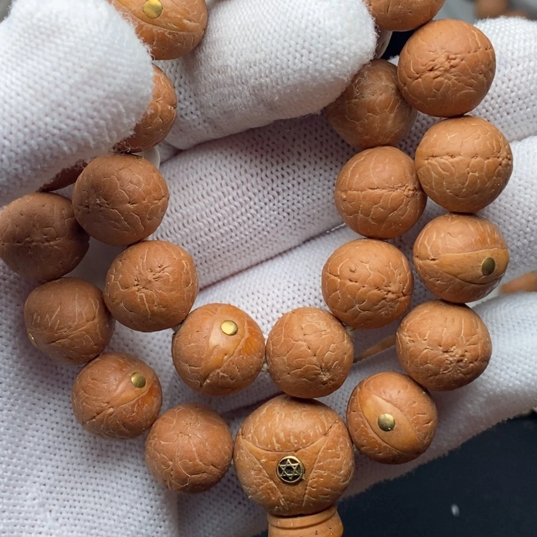 *****手串凤眼菩提铜钉14mm27颗