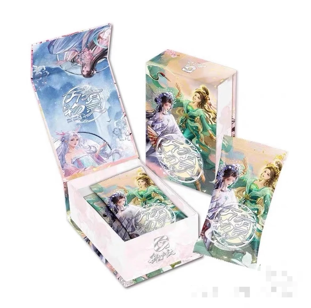 【玩法】趣卡社【小鹿】《万物有灵·花间竹梦》正版收藏卡牌