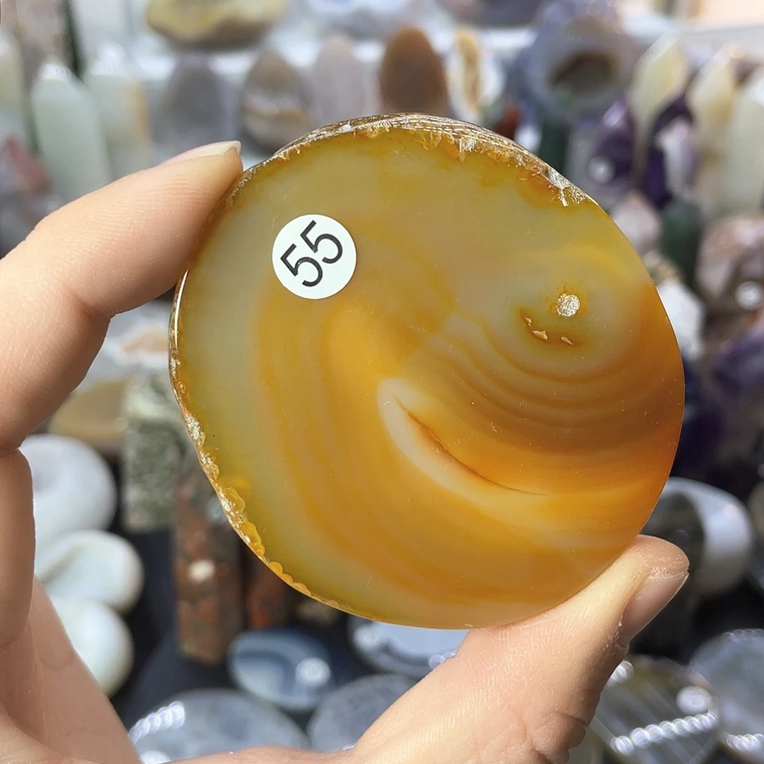 水晶超薄款未镶嵌拉*噜