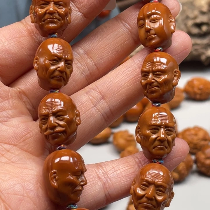 橄榄核手串/手链十二尊者1.6