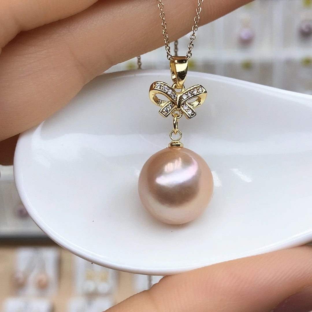 淡水珍珠合金颈饰