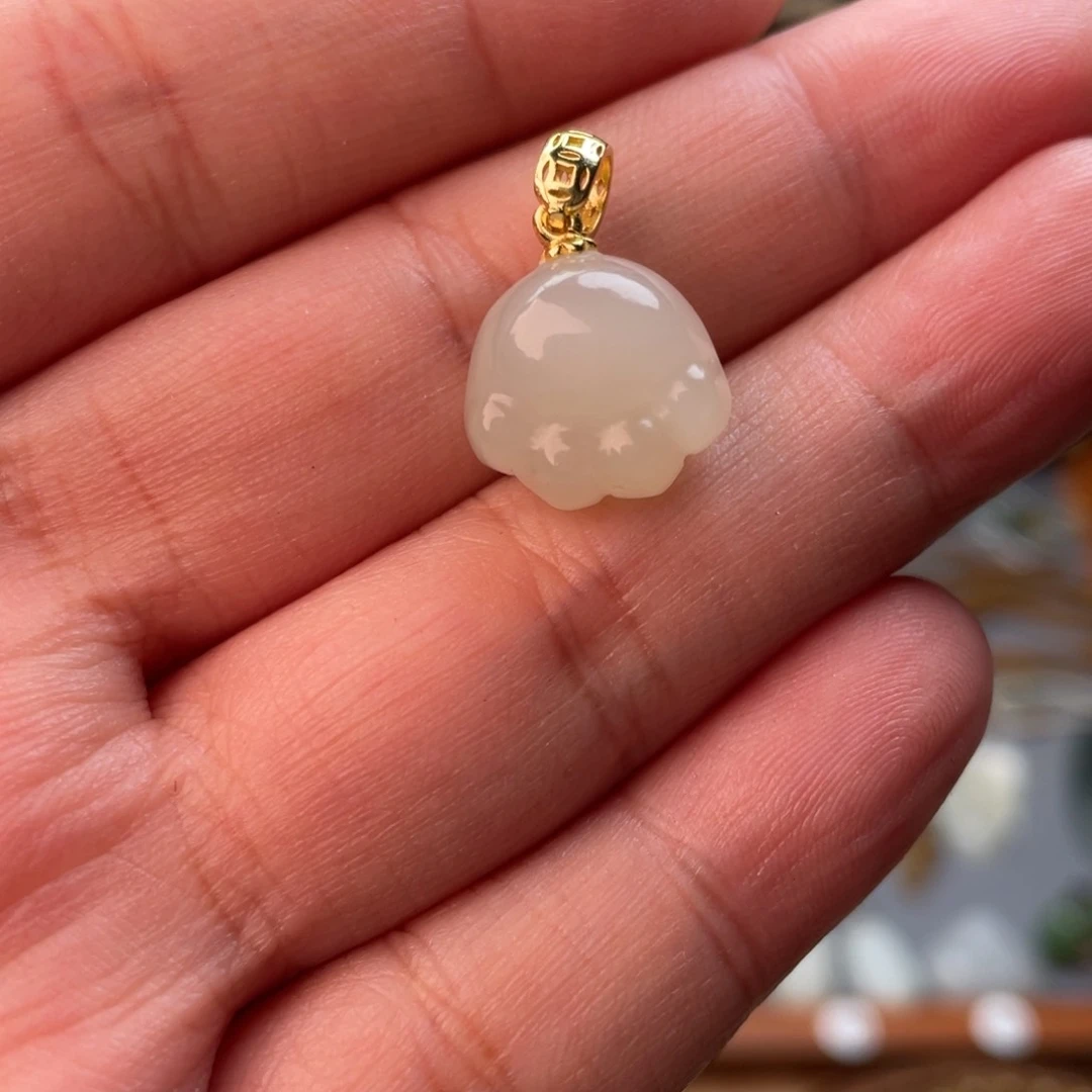 颈饰未镶嵌和田玉