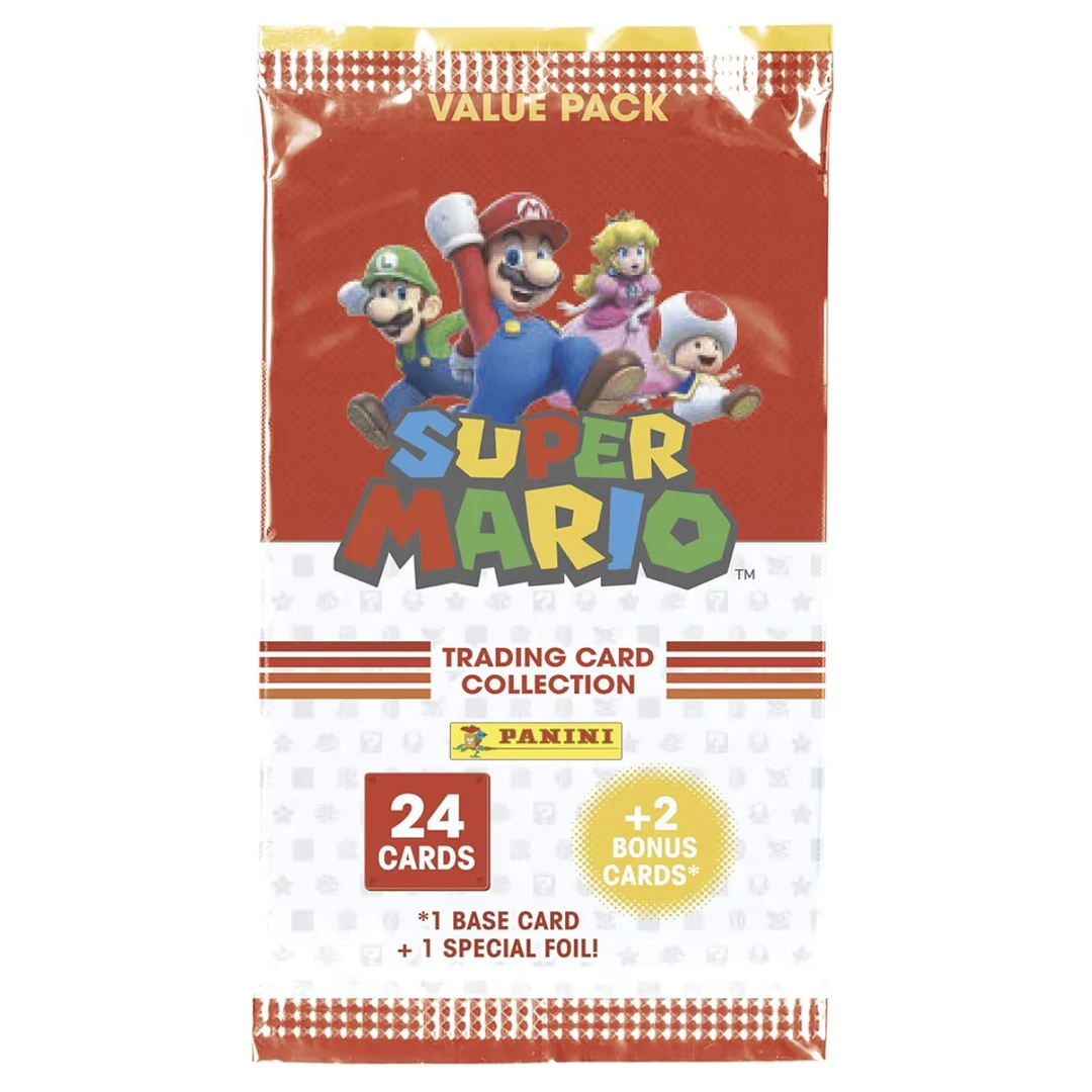 帕尼尼 超级马里奥收藏卡盲盒 肥包