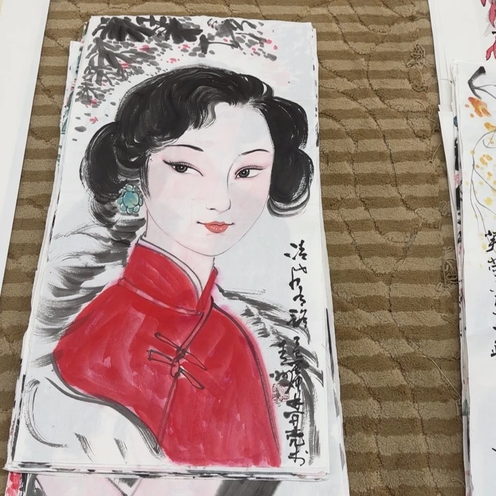 国画花鸟的翅膀和翅膀是一样